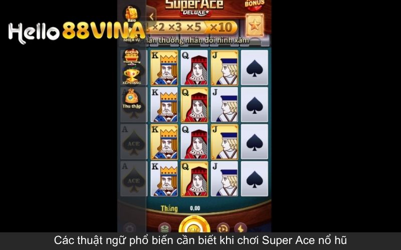 Super Ace nổ hũ - Cơ hội trúng lớn với các vòng quay may mắn 7 Các thuật ngữ phổ biến cần biết khi chơi Super Ace nổ hũ