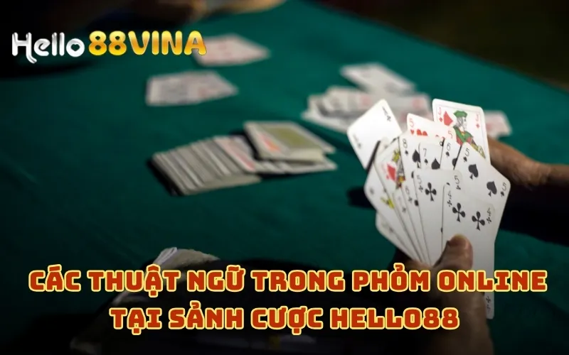 Game Phỏm Online HELLO88 - Hướng Dẫn Chơi Cho Tân Thủ 7 Các thuật ngữ trong phỏm online tại sảnh cược HELLO88