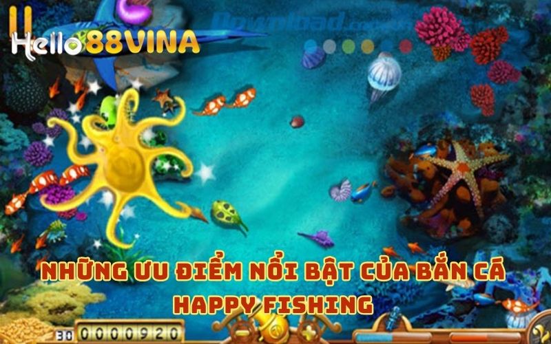 Bắn Cá Happy Fishing - Chơi Thả Ga, Rinh Quà Cực Đã Tại HELLO88 8 Điểm nổi bật của trò chơi bắn cá