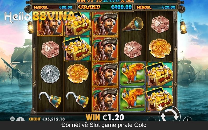 Slot Game Pirate Gold - Trải nghiệm săn kho báu đầy hấp dẫn 5 Đôi nét về Slot game pirate Gold