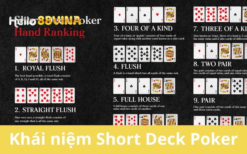 Short Deck Poker Là Gì? Cùng HELLO88 Tìm Hiểu Chi Tiết 6 Giới thiệu Short Deck Poker là gì
