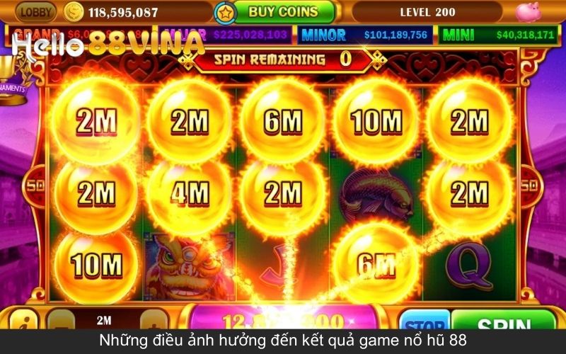 Nổ hũ 88 - Điểm dừng chân lý tưởng của các tay thủ lão làng 7 Những điều ảnh hưởng đến kết quả game nổ hũ 88
